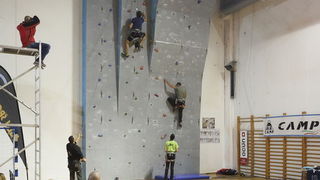 Bibinje: Županijsko natjecanje u sportskom penjanju na umjetnoj stijeni. Foto: Leo Banić