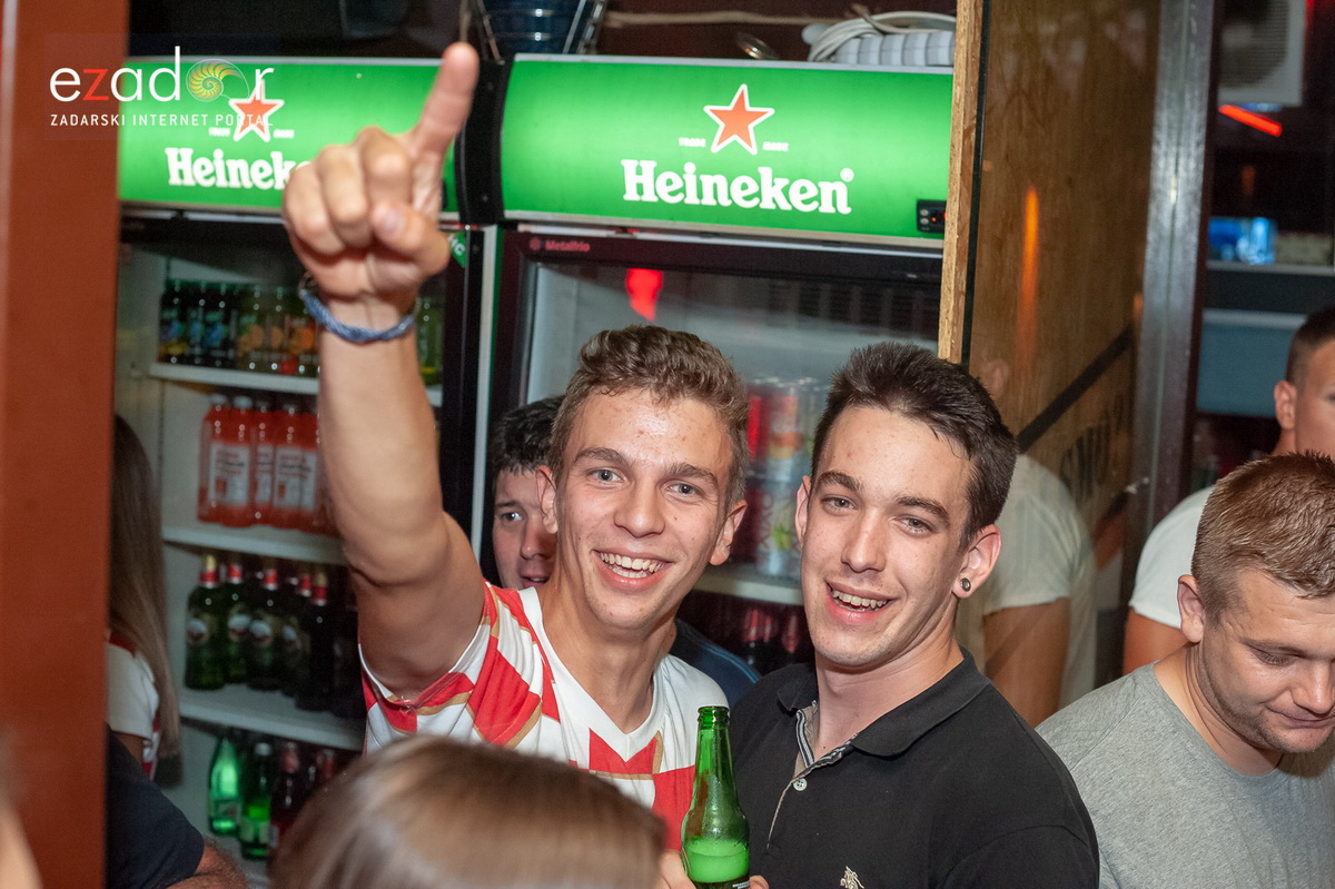 Zadar je gorio: Velika fešta nakon plasmana Vatrenih u polufinale Svjetskog prvenstva