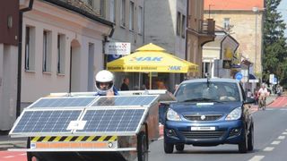Sisak: Utrka solarnih automobila hrvatskih stukovnih škola