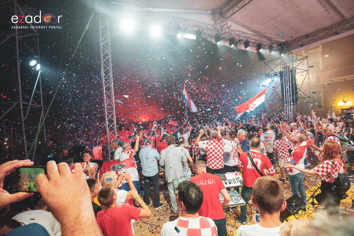 Zadar priredio nezaboravan doček svojim Vatrenim herojima