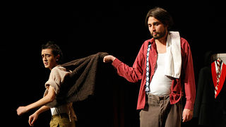 Zadarska Noć kazališta – “Teštament” (foto:Saša Čuka) Zadarska Noć kazališta – “Teštament” (foto:Saša Čuka)