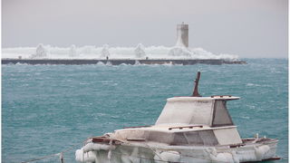 Đir po ledu okovanom Senju, Foto: Kristijan Orlić Đir po ledu okovanom Senju, Foto: Kristijan Orlić