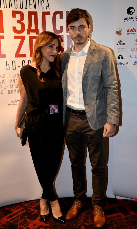 Zagreb – Premijera filma “Atomski zdesna” u Cinestaru Branimir centra, redatelja Srdjana Dragojevica. Na premijeri su bili i glavni glumci: Tanja Ribic, Branko Djuric, Hristina Popovic, Goran Navojec, Natasa Janjic. Photo: Marko Prpic/PIXSELL