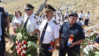 Obilježena 9. obljetnica kornatske tragedije u kojoj je život izgubilo 12 vatrogasaca. Photo: Hrvoje Jelavić/PIXSELL Obilježena 9. obljetnica kornatske tragedije u kojoj je život izgubilo 12 vatrogasaca. Photo: Hrvoje Jelavić/PIXSELL