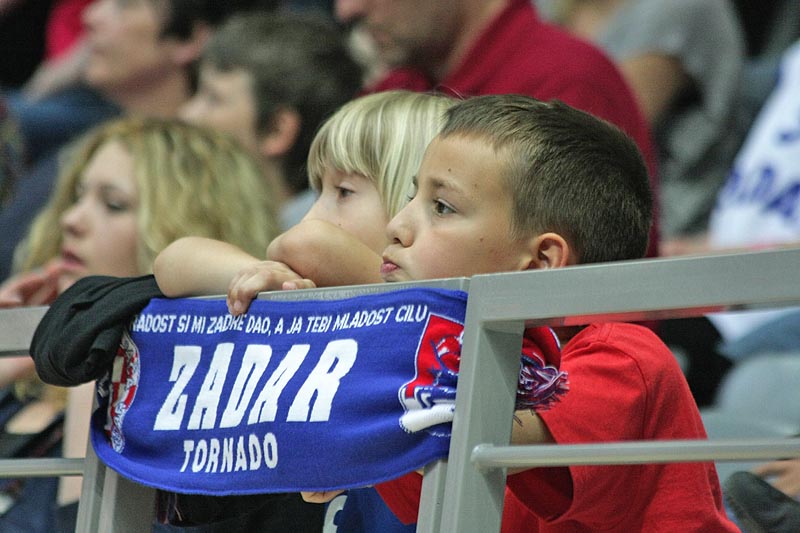 KK Zadar – KK Cibona (foto: Marin Gospić)