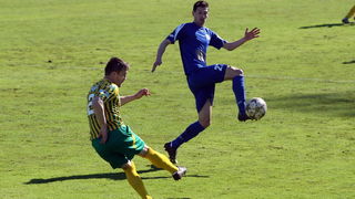 Zadar, 060413. 
Stadion na Stanovima.
Utakmica 26. kola prve HNL izmedju NK Zadar i NK Istra. Na fotografiji: igrac Zadra Antonio Mrsic.
Foto: Jure Miskovic / CROPIX