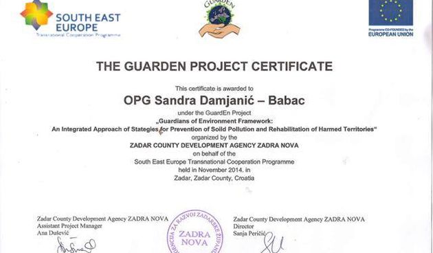 Proizvodnja Šinjorine smokve, dunje i maruške dobila GuardEN certifikat