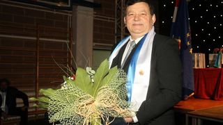 Grad Biograd na moru odrzao je svecanu sjednicu na kojoj su urucene zahvalnice zasluznim gradjanima. Sjednici su nazocili i generali Ante Gotovina i Mladen Markac koji je proglasen za pocasnog gradjanina. Photo: Dino Stanin/PIXSELL