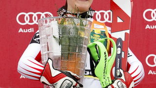 Maribor, Slovenija, 170110.
Audi FIS Ski World Cup.
46. Zlatna lisica. Slaolm.
Na fotografiji: Kathrin Zettel.
Foto: Ronald Gorsic / CROPIX