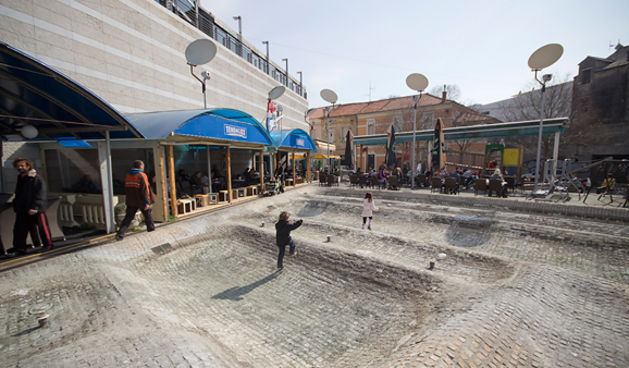 Očišćena fontana na Relji (foto:Saša Čuka)