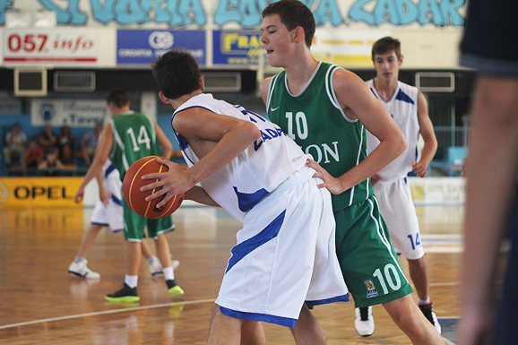 Juniori : KK Zadar : KK Olimpija (foto:Saša Čuka)