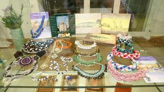 Udruga inovatora Zadarske zupanije organizirator je manifestacije pod nazivom 1. nacionalni i 4. zupanijski Festival suvenira Zadarske zupanije. Izlozba ima natjecateljski karakter. Photo: Dino Stanin/PIXSELL