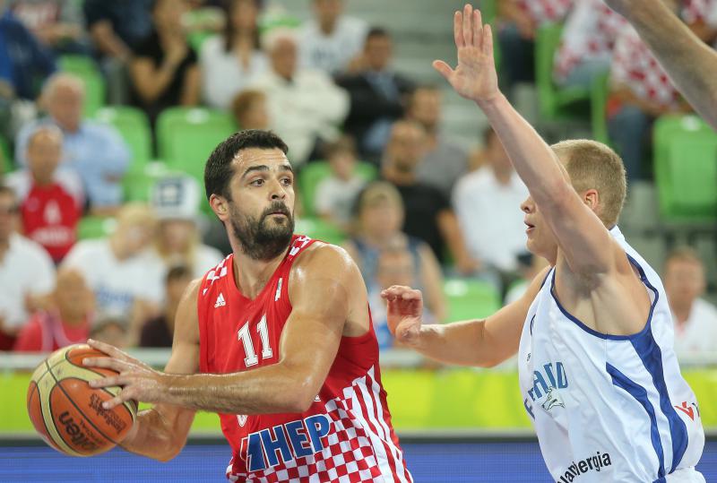 Ljubljana, Arena Stozice – Europsko prvenstvo u kosarci Eurobasket Slovenia 2013.Drugi krug, grupa F. Hrvatska – Finska 88-63. Photo: Igor Kralj/PIXSELL Ljubljana, Arena Stozice – Europsko prvenstvo u kosarci Eurobasket Slovenia 2013.Drugi krug, grupa F. Hrvatska – Finska 88-63. Photo: Igor Kralj/PIXSELL