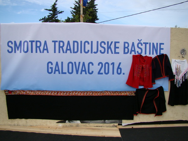 Galovac: Smotra  tradicijske baštine osnovnih i srednjih škola Zadarske županije. Foto: Marko Mane Ledenko