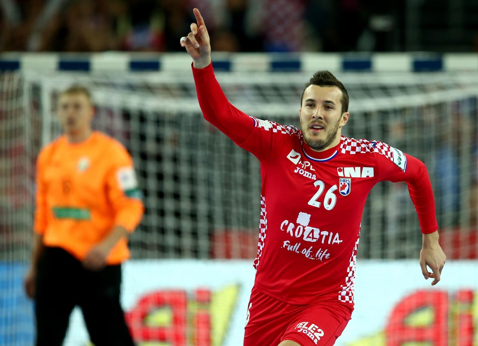 Arena Zagreb, Europsko rukometno prvenstvo, skupina I, 1. kolo, Hrvatska – Bjelorusija. Arena Zagreb, Europsko rukometno prvenstvo, skupina I, 1. kolo, Hrvatska – Bjelorusija.