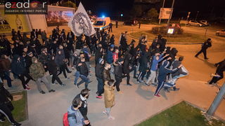 Okupljanje Tornada na Forumu i korteo do Krešinog doma Okupljanje Tornada na Forumu i korteo do Krešinog doma