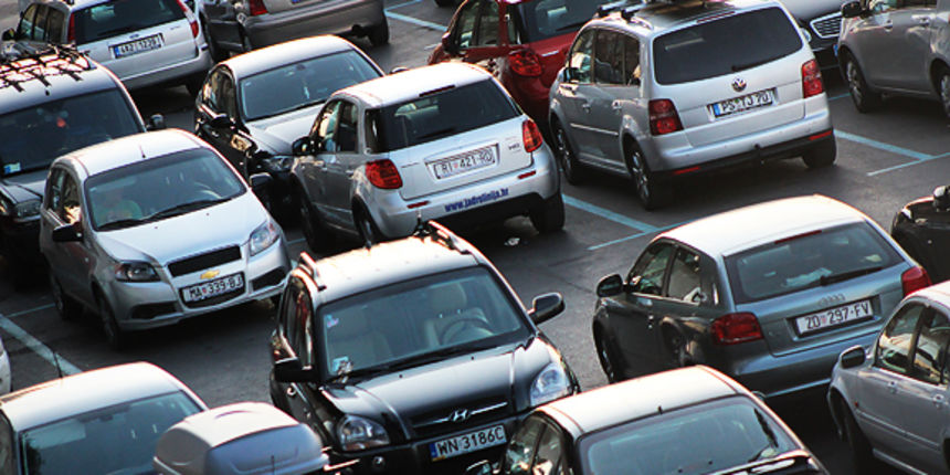 Đir po gradu 1. kolovoza 2011. parking, automobili (foto:Saša Čuka)