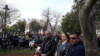 Bajkeri Dalmacije na blagoslovu motora u Biogradu na moru