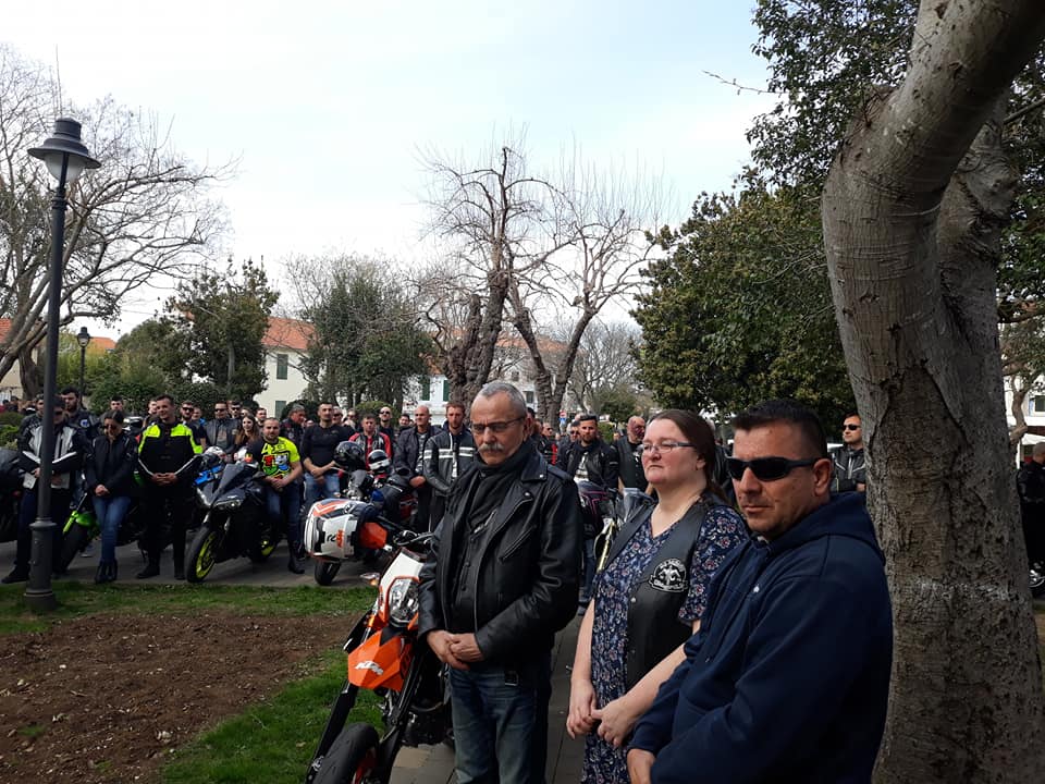 Bajkeri Dalmacije na blagoslovu motora u Biogradu na moru