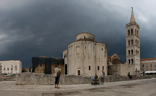 Zadar: Pred neveru 20. lipnja 2009.
