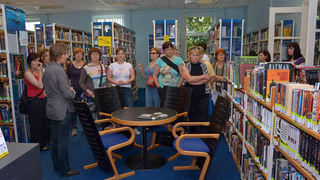 Posjet knjižničara iz Slovenije