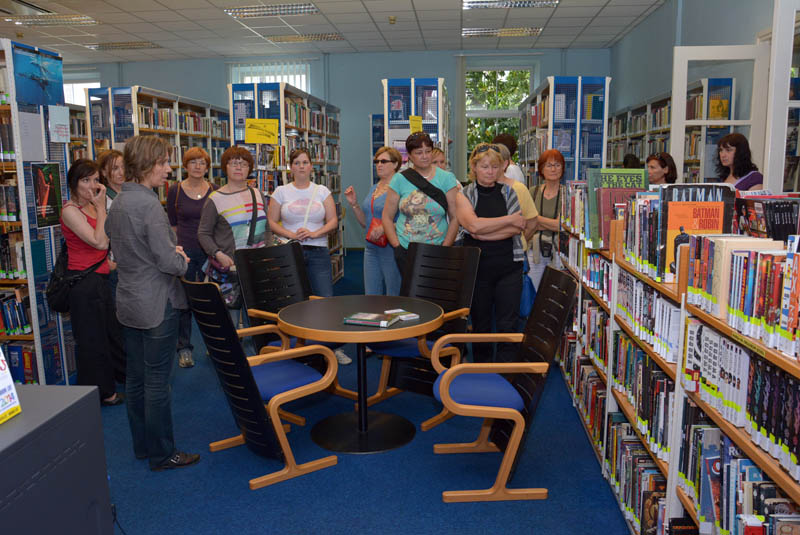 Posjet knjižničara iz Slovenije