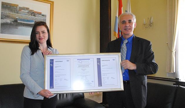 Županiji uručen certifikat sustava upravljanja kvalitetom