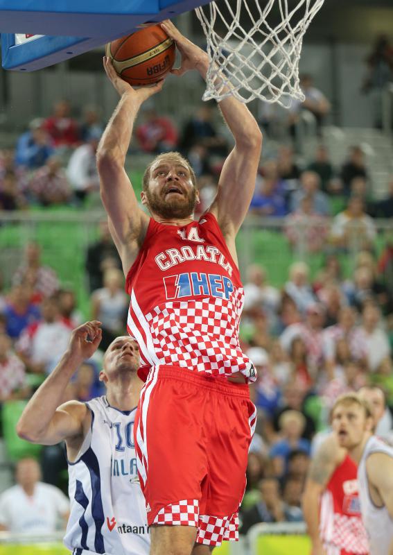 Ljubljana, Arena Stozice – Europsko prvenstvo u kosarci Eurobasket Slovenia 2013.Drugi krug, grupa F. Hrvatska – Finska 88-63. Photo: Igor Kralj/PIXSELL Ljubljana, Arena Stozice – Europsko prvenstvo u kosarci Eurobasket Slovenia 2013.Drugi krug, grupa F. Hrvatska – Finska 88-63. Photo: Igor Kralj/PIXSELL