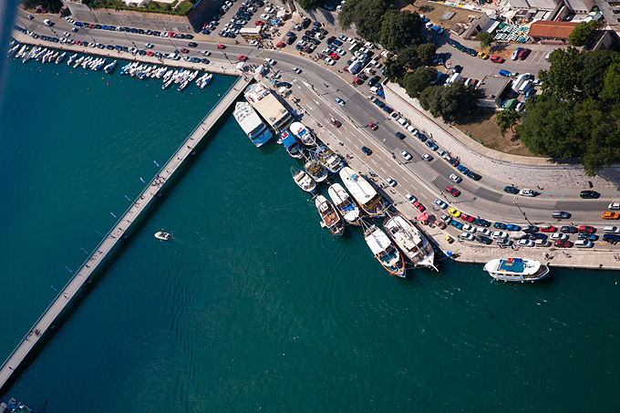 Grad Zadar iz zraka, foto: Leo Banić