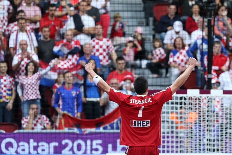 Katar – 24. svjetsko rukometno prvenstvo, 5. kolo, grupa B, Hrvatska – Bosna i Hercegovina 28-21. Photo: Goran Stanzl/PIXSELL