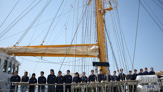 Uplovljavanje školskog broda “Kraljica mora” (Foto:Saša Čuka)