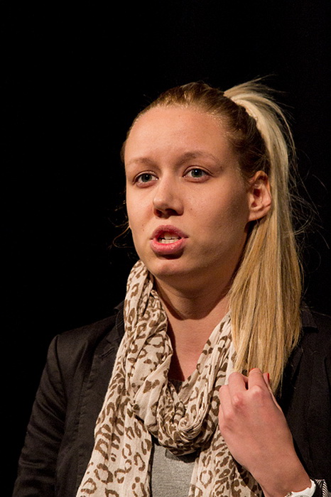 Hrvatsko narodno kazalište Zadar traži nove mlade talente za glumačku radionicu, sinoć smo pratili audiciju na kojoj su se budućoj mentorici, glumici Jasni Ančić, predstavili ženske kandidatkinje, foto Leo Banićć