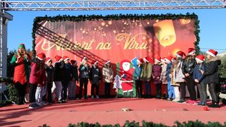 Djed Mraz stigao na Vir! Djed Mraz stigao na Vir!