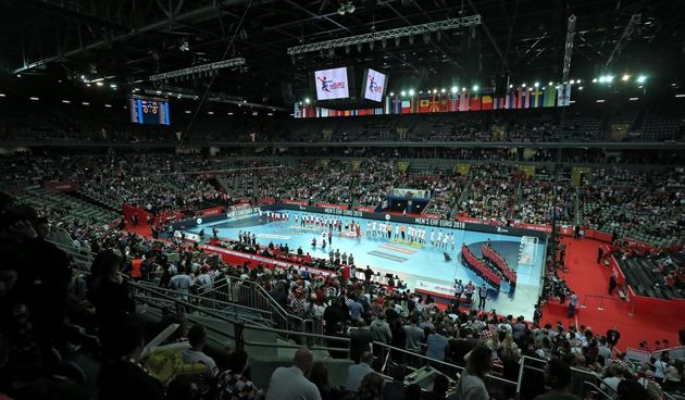 Arena Zagreb, Europsko rukometno prvenstvo, skupina I, 1. kolo, Hrvatska – Bjelorusija.
