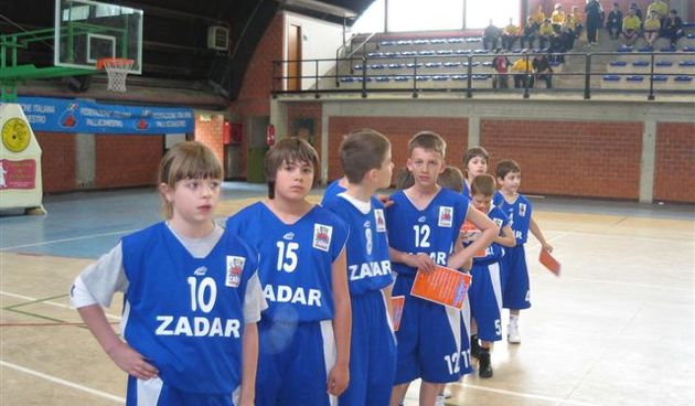 Polaznici ŠK Prvi koš