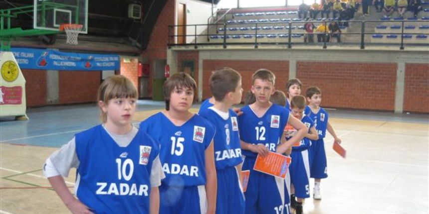 Polaznici ŠK Prvi koš