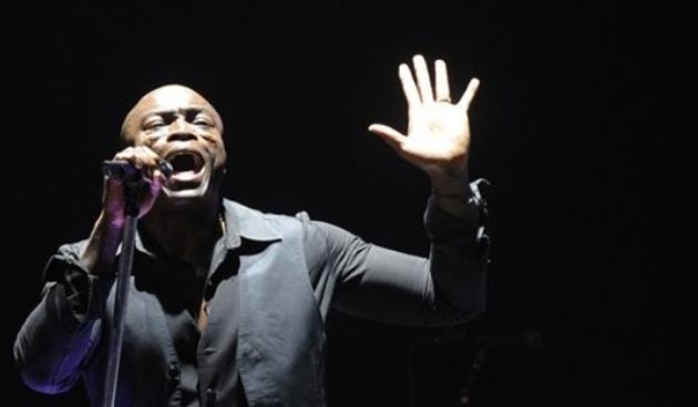 Seal na koncertu u Pragu 6. srpnja 2010, Foto: AP Photo