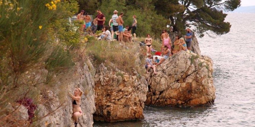 DWS speed natjecanje u penjanju na Punti Bajlo