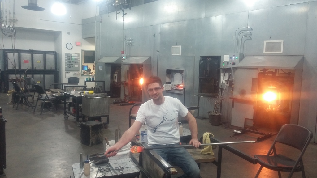 Marko Štefanec u Corning Museum of Glass