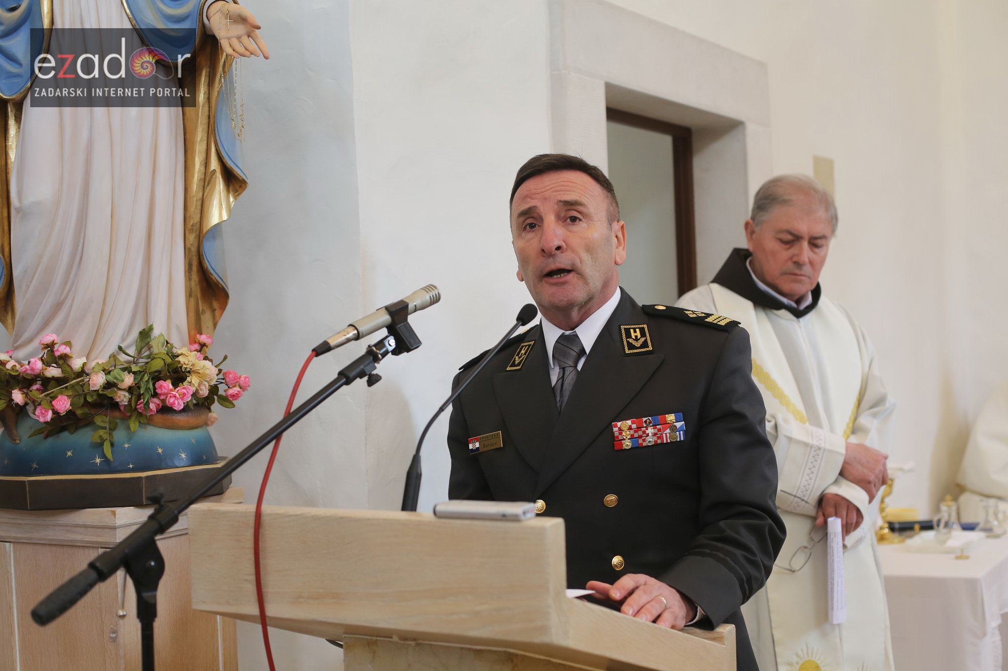 U Donjem Karinu obilježeno sjećanje na rušenje Franjevačkog samostana tijekom VRO Maslenica