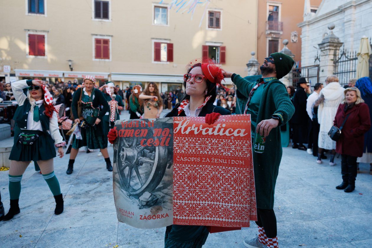 77 Karnevalska povorka Zadar 15.2.2026, Foto Bojan Bogdanić