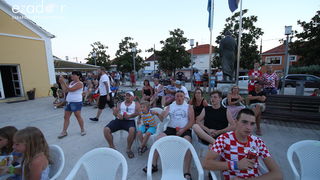 Bibinje: Navijanje za Vatrene i fešta nakon pobjede nad Rusijom