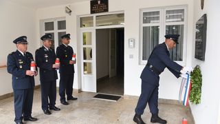 Primopredaja dužnosti zapovjednika 93. zrakoplovne baze HRZ i PZO