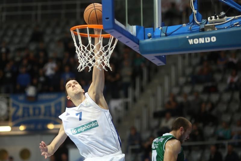 Dvorana Krešimir Ćosić u Zadru: ABA liga, 7. kolo, KK Zadar – KK Union Olimpija 60-67. Photo: Filip Brala/PIXSELL Dvorana Krešimir Ćosić u Zadru: ABA liga, 7. kolo, KK Zadar – KK Union Olimpija 60-67. Photo: Filip Brala/PIXSELL