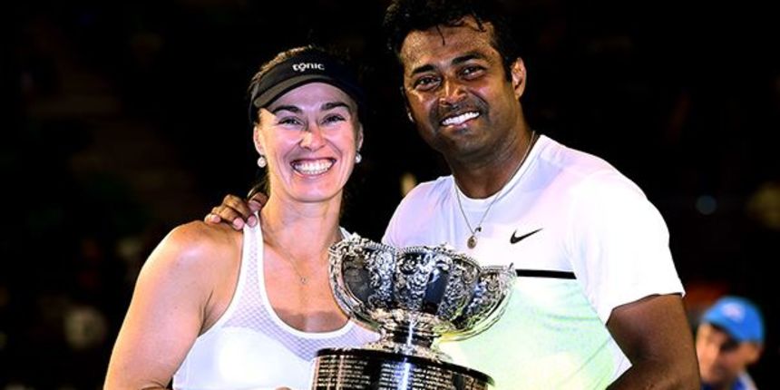 Martina Hingis i Leander Paes, foto: ausopen.com Martina Hingis i Leander Paes, foto: ausopen.com