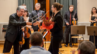 Zagrebački solisti u svečanoj dvorani Sveučilišta u Zadru, foto: Ž. Karavida Zagrebački solisti u svečanoj dvorani Sveučilišta u Zadru, foto: Ž. Karavida
