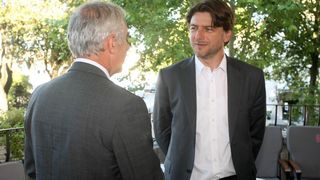 Zadar – Ministar turizma Darko Lorencin sastao se danas sa zupanom Stipom Zrilicem te s lokalnim gospodarstvenicima. Nakon sastanka ministar je obisao Hotel Bastion koji je prosle godine uvrsten u prestizno udruzenje Relais Chateaux. Photo: Dino Stanin/PI Zadar – Ministar turizma Darko Lorencin sastao se danas sa zupanom Stipom Zrilicem te s lokalnim gospodarstvenicima. Nakon sastanka ministar je obisao Hotel Bastion koji je prosle godine uvrsten u prestizno udruzenje Relais Chateaux. Photo: Dino Stanin/PI