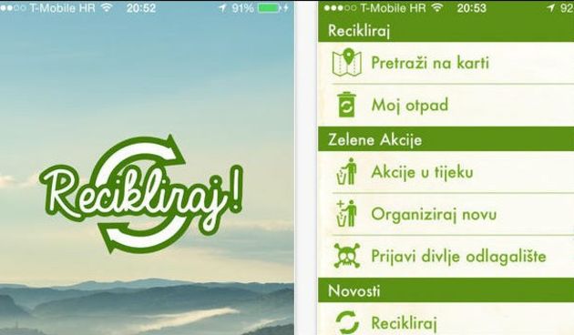 Ne znaš kamo s otpadom? Skini Recikliraj!, foto: Screenshot App Store