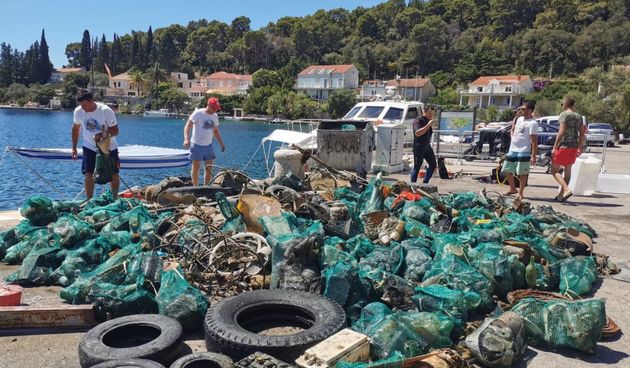 eko akcija, otpad, gume