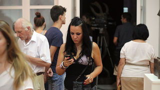 Otvaranje izložbe Stephana Lupina “Apokalipsa” (foto:Saša Čuka)